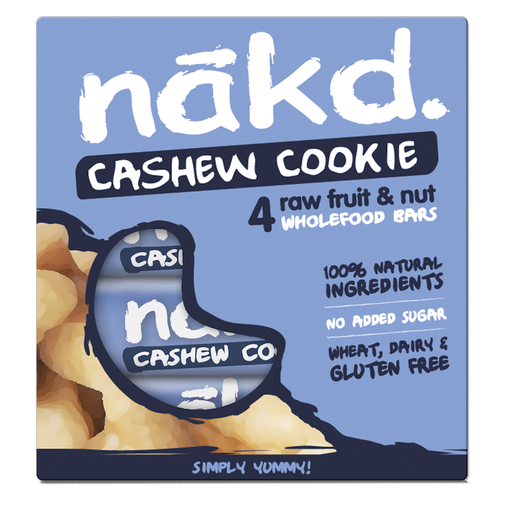 Nack Barrette Cashew Cookie Multipack 30gx4