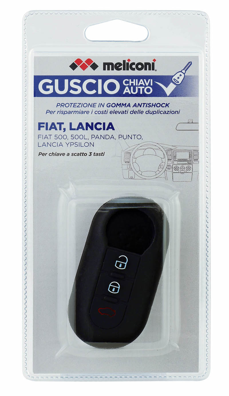 Meliconi guscio chiavi auto blister Fiat 02