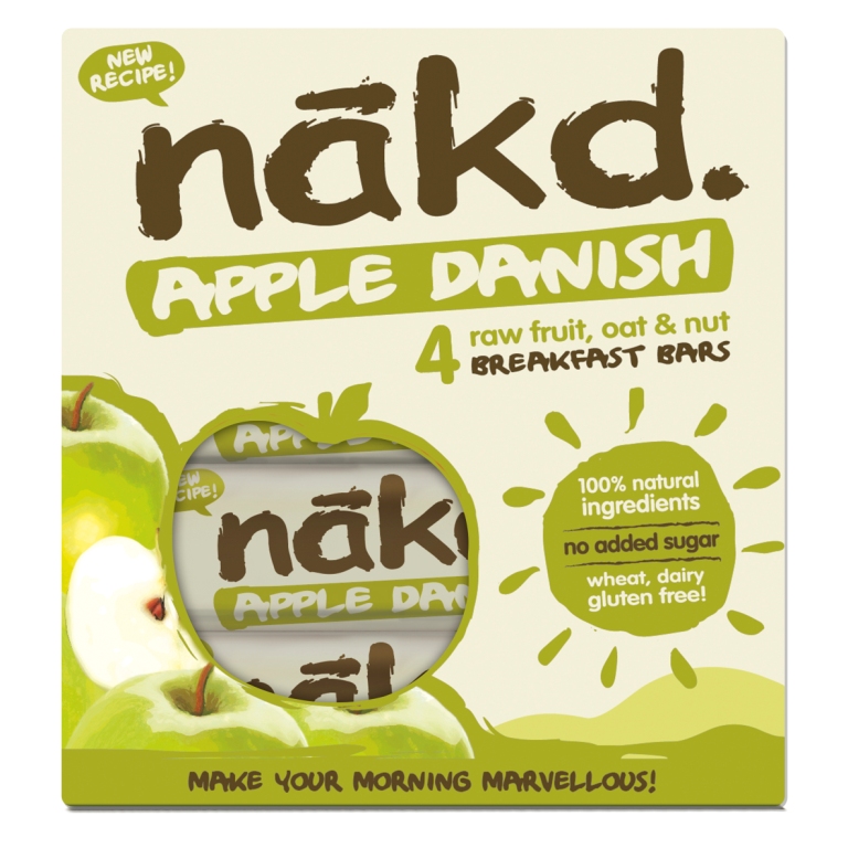 NAKD Barretta Apple Danish x 4