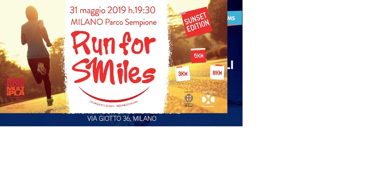 AISM Milano run for smiles