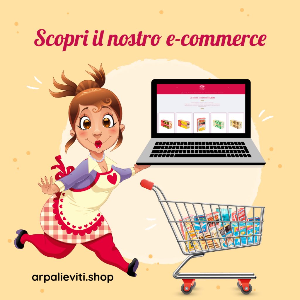 Apre il negozio online Ar.pa Lieviti per gli acquisti in rete anche da smartphone